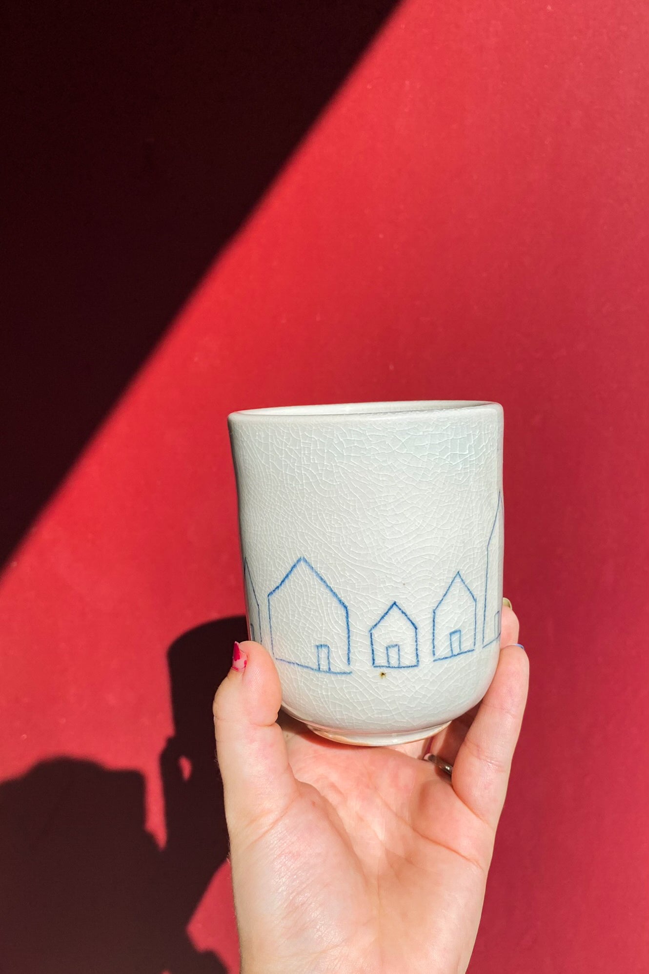 House Sketch Cup #2 / Ceramics