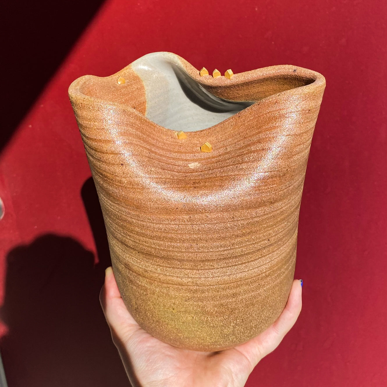 Tiny House Landscape Vase #8 / Ceramics / SECONDS / *LOCAL PICKUP ONLY*