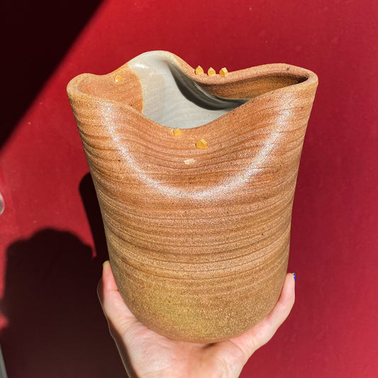 Tiny House Landscape Vase #8 / Ceramics / SECONDS / *LOCAL PICKUP ONLY*