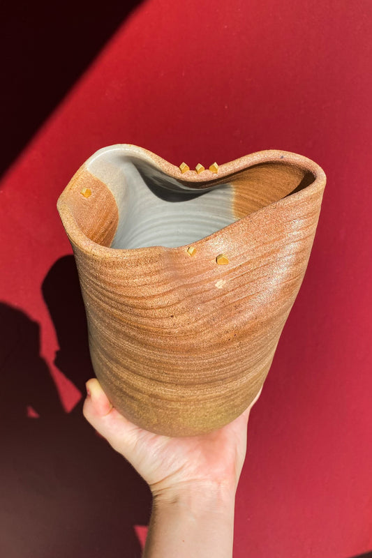 Tiny House Landscape Vase #8 / Ceramics / SECONDS / *LOCAL PICKUP ONLY*