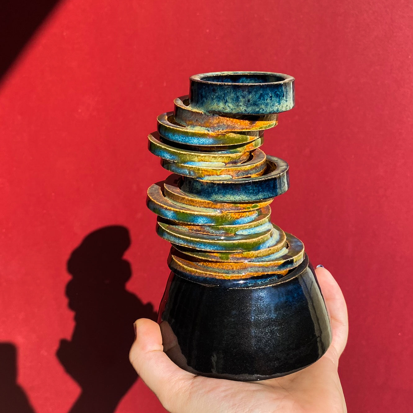 Sliced Vase #11 / Ceramics