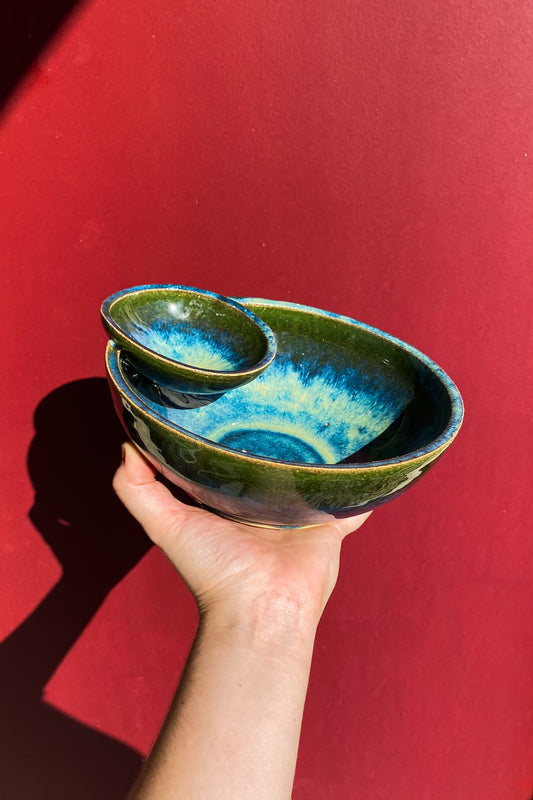 Double Bowl / Ceramics