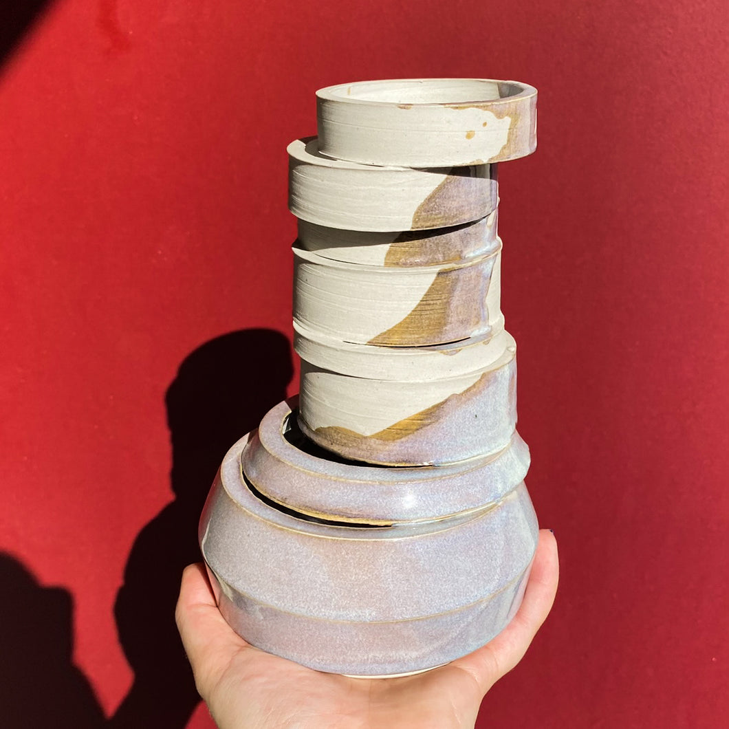 Sliced Vase #15 / Ceramics / SECONDS