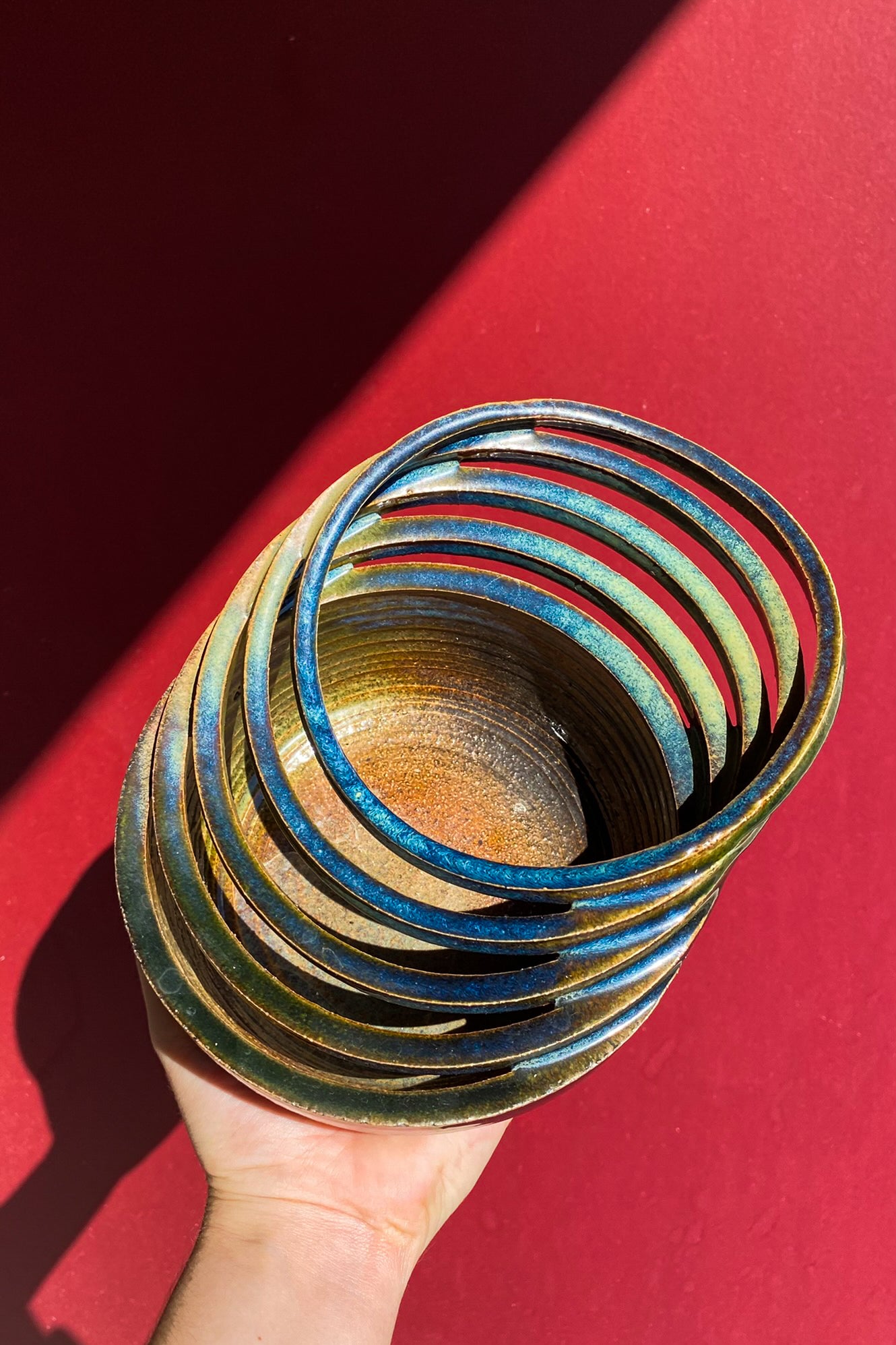 Sliced Vase #12 / Ceramics