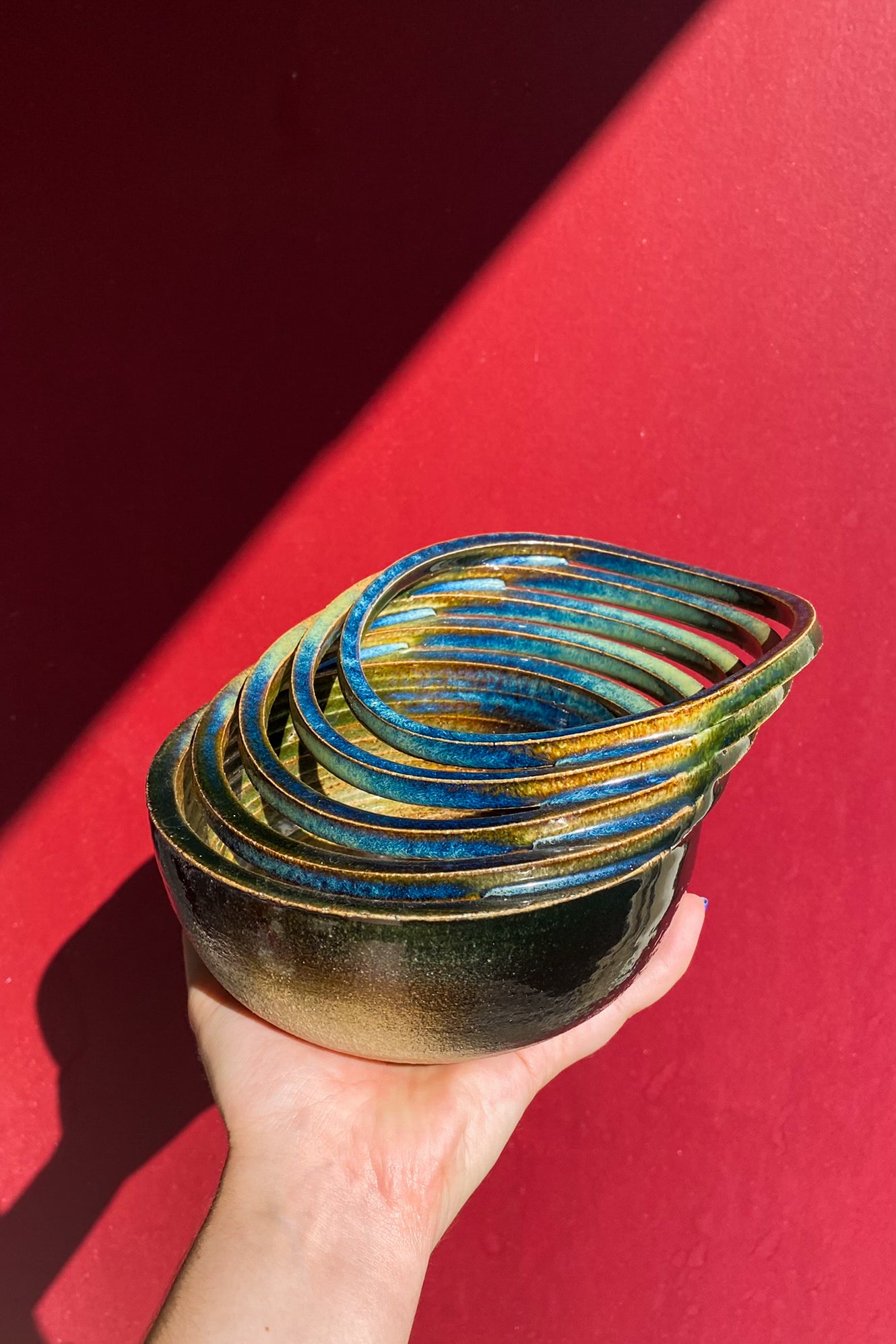 Sliced Vase #12 / Ceramics