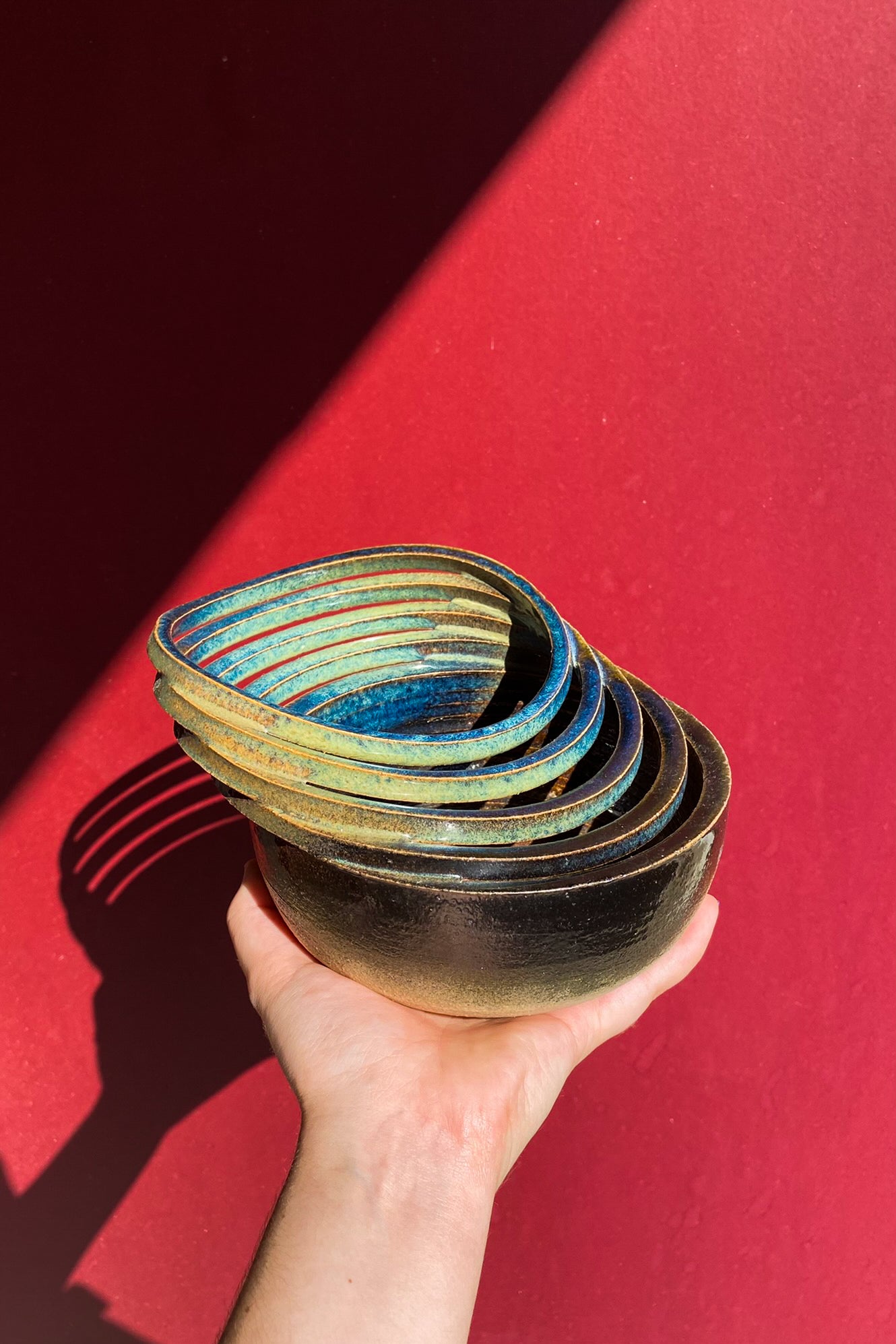 Sliced Vase #12 / Ceramics