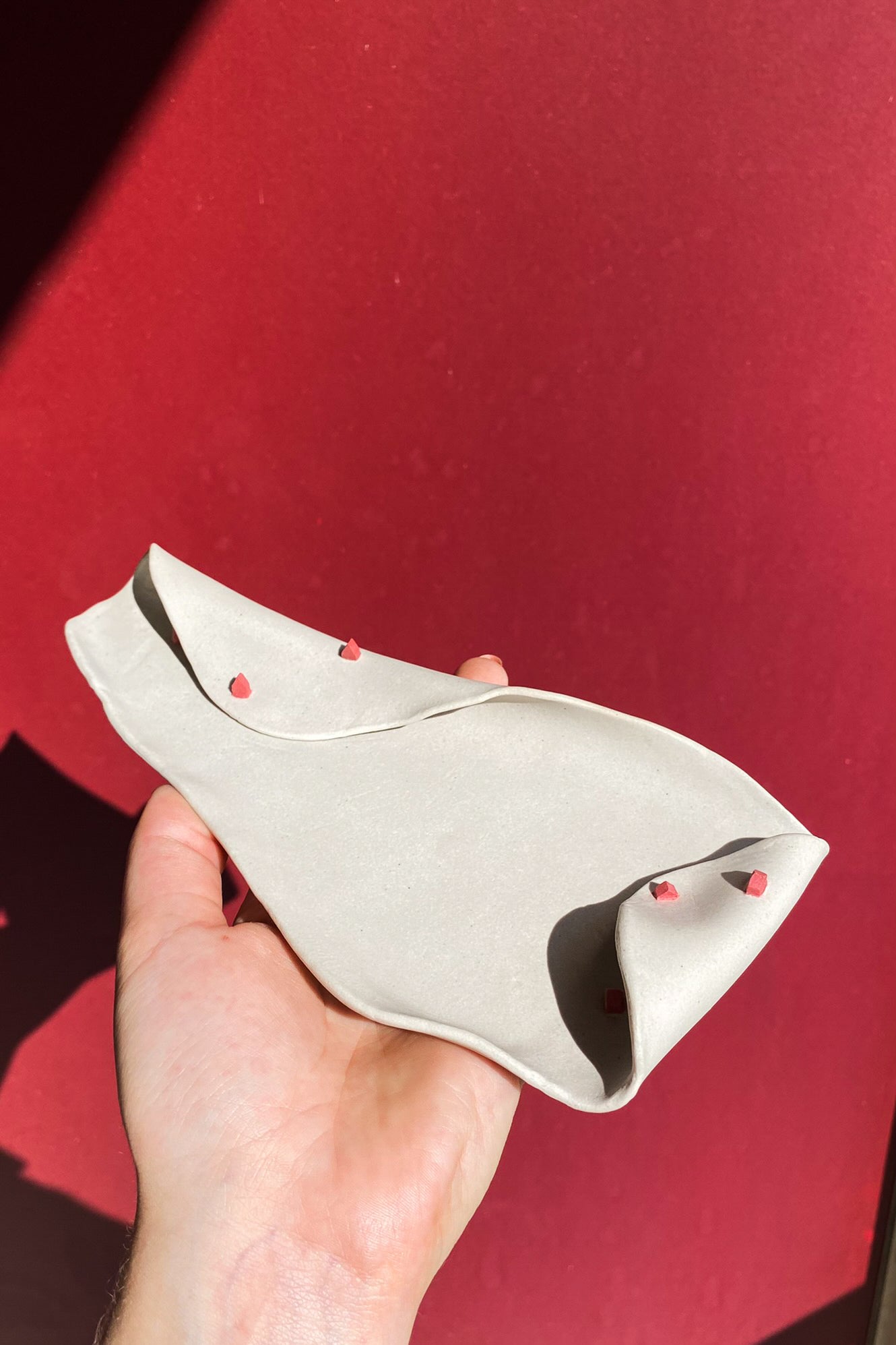 Tiny House Landscape Dish #8 / Ceramics / SECONDS