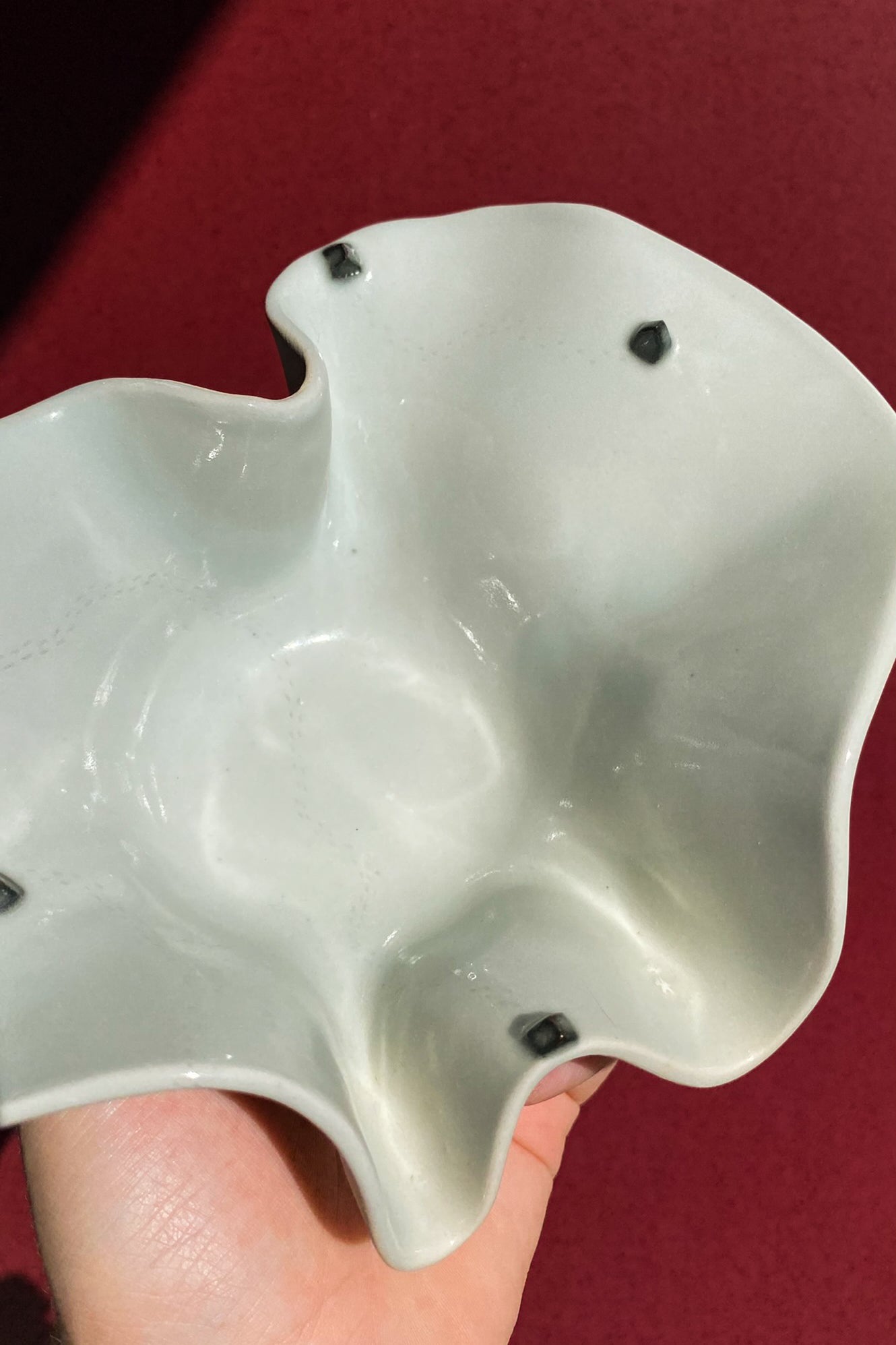 Tiny House Landscape Dish #2 / Ceramics