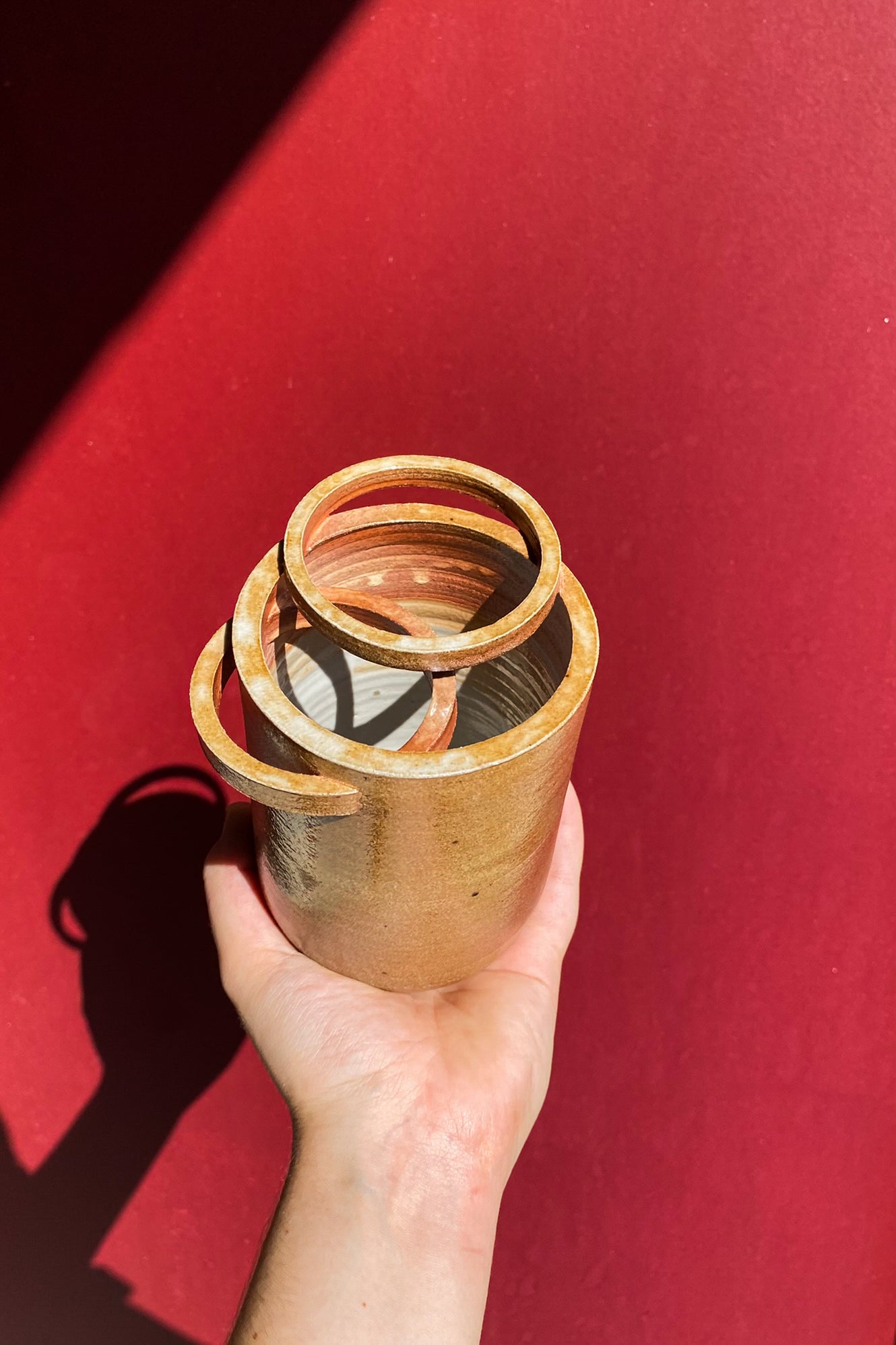 Sliced Vase #10 / Ceramics