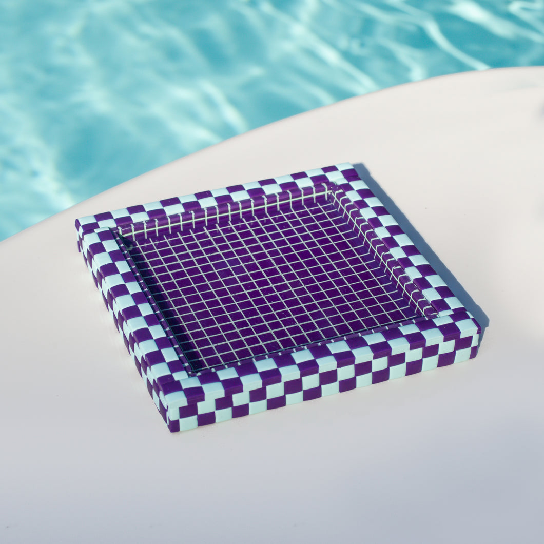 Purple and Blue / Swimming Pool Coaster