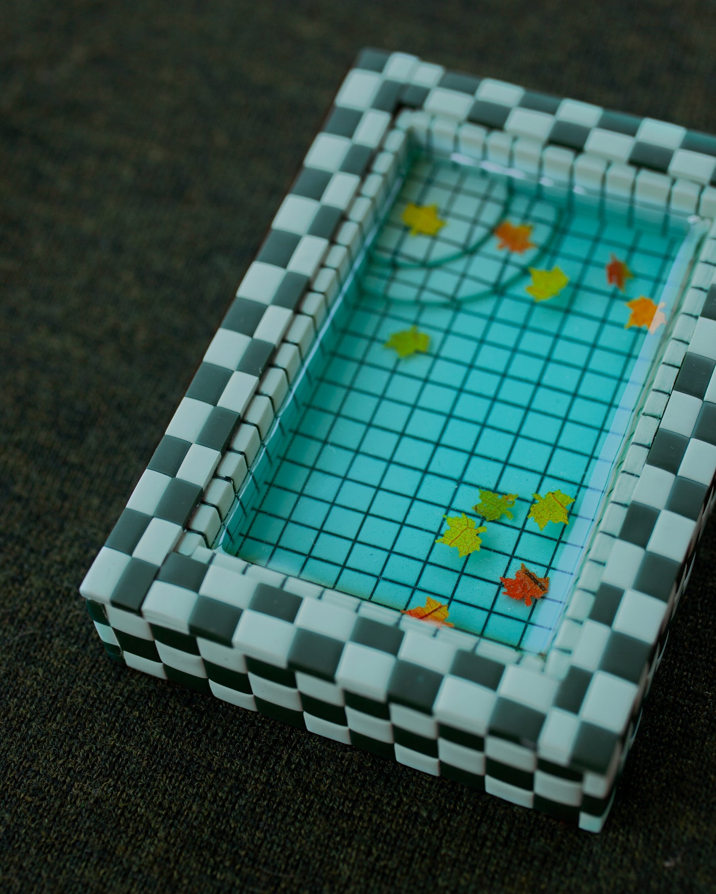 Greens / Fall Swimming Pool Trinket Dish