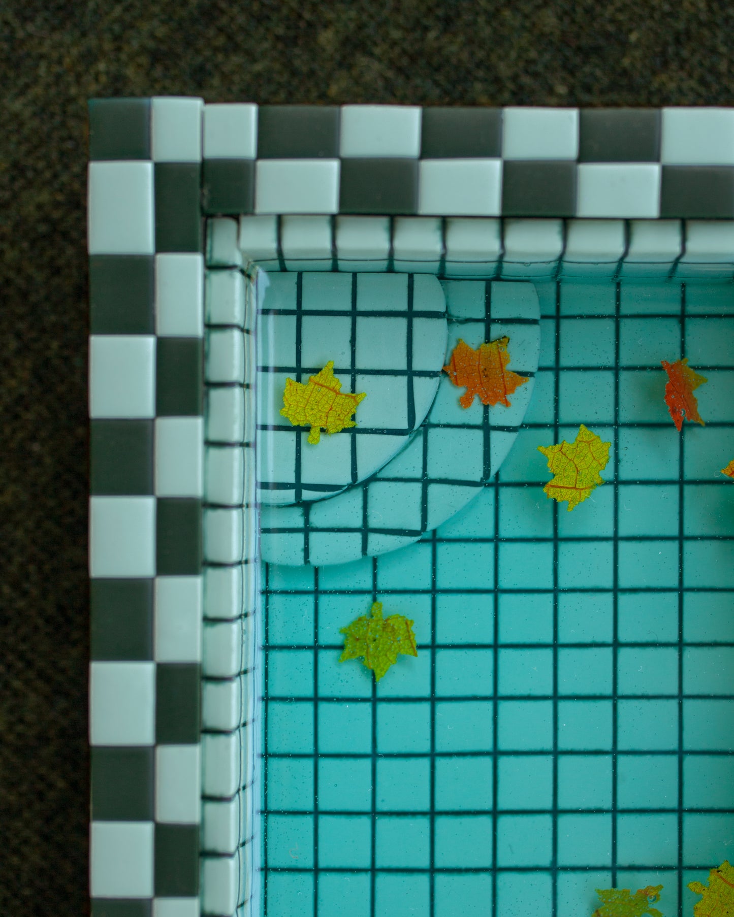 Greens / Fall Swimming Pool Trinket Dish