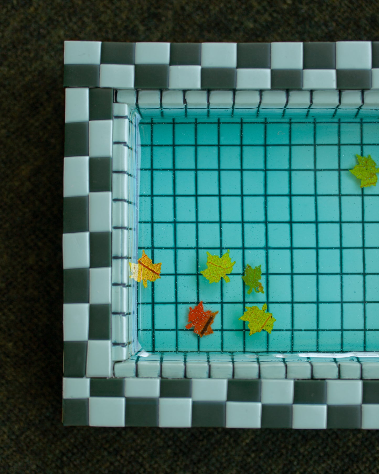 Greens / Fall Swimming Pool Trinket Dish