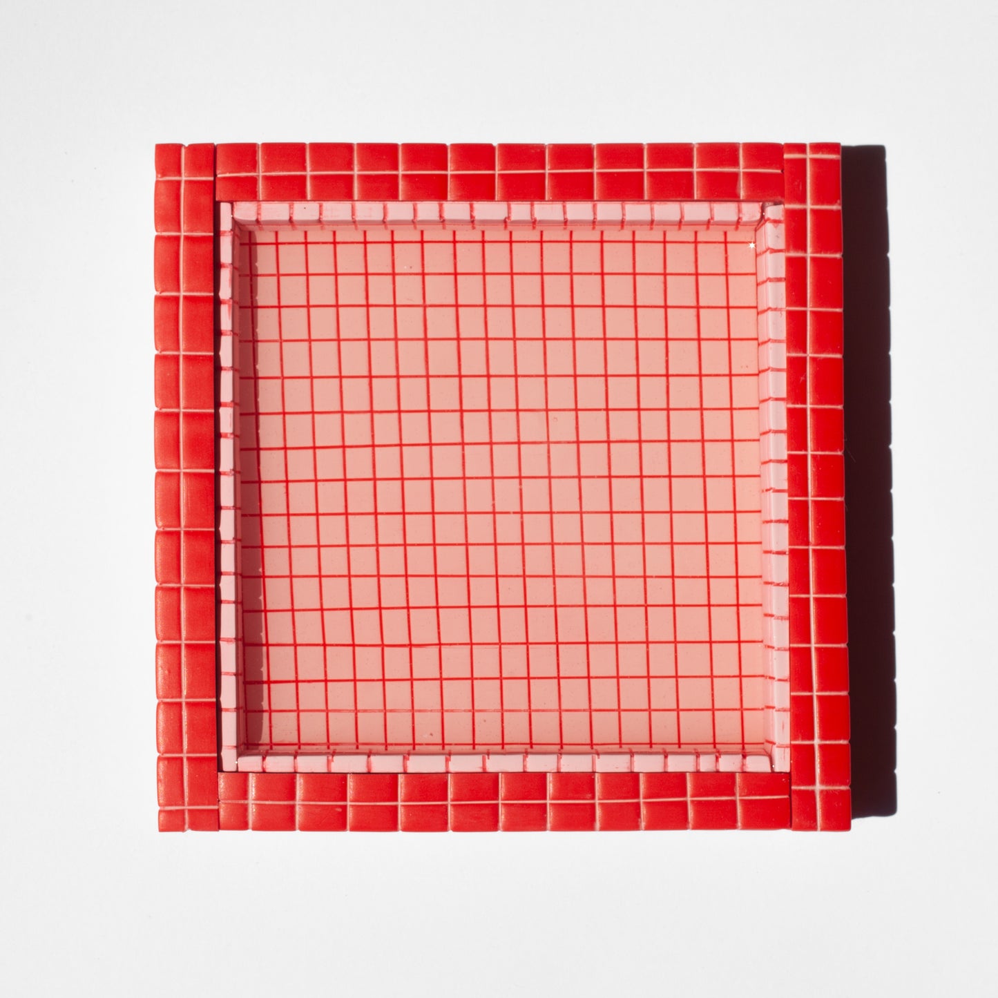 Red and Pink / Swimming Pool Coaster