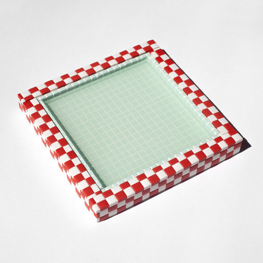 Scarlet and Blue / Swimming Pool Coaster
