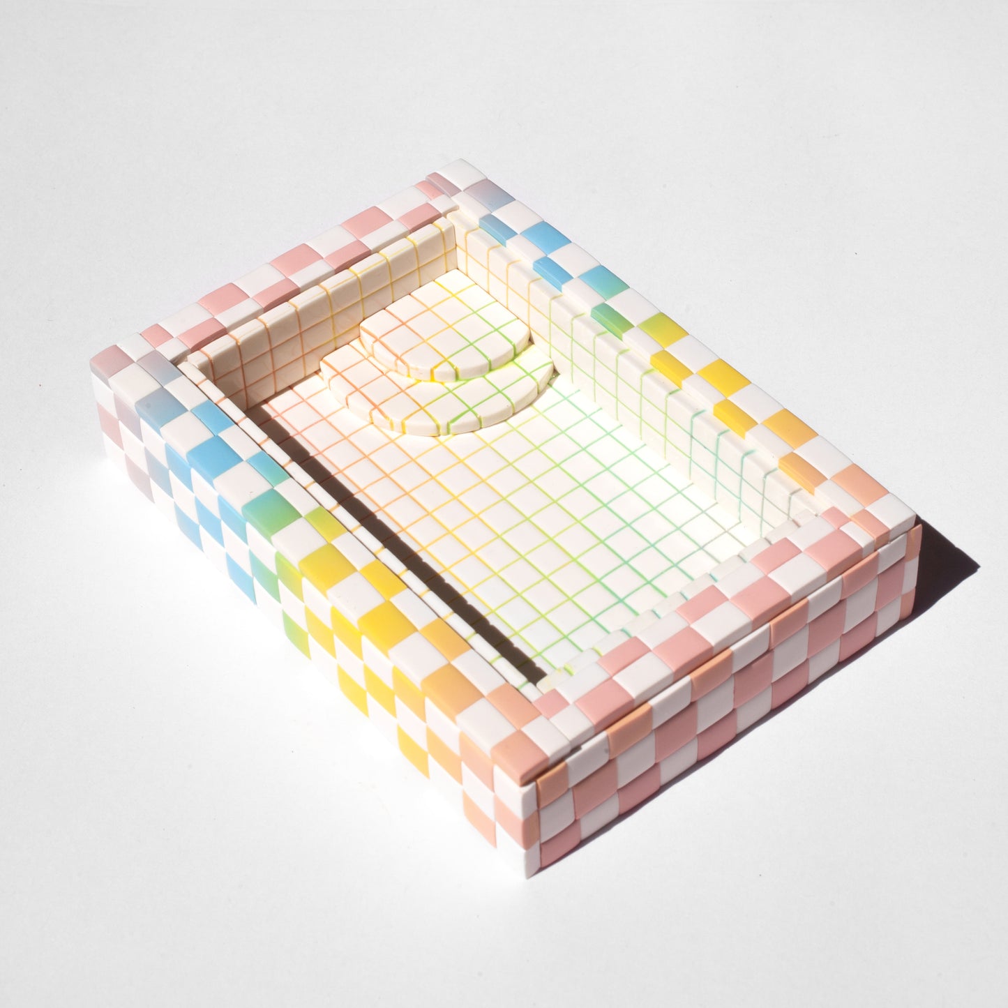 Pastel Gradient 2 / Swimming Pool Trinket Dish