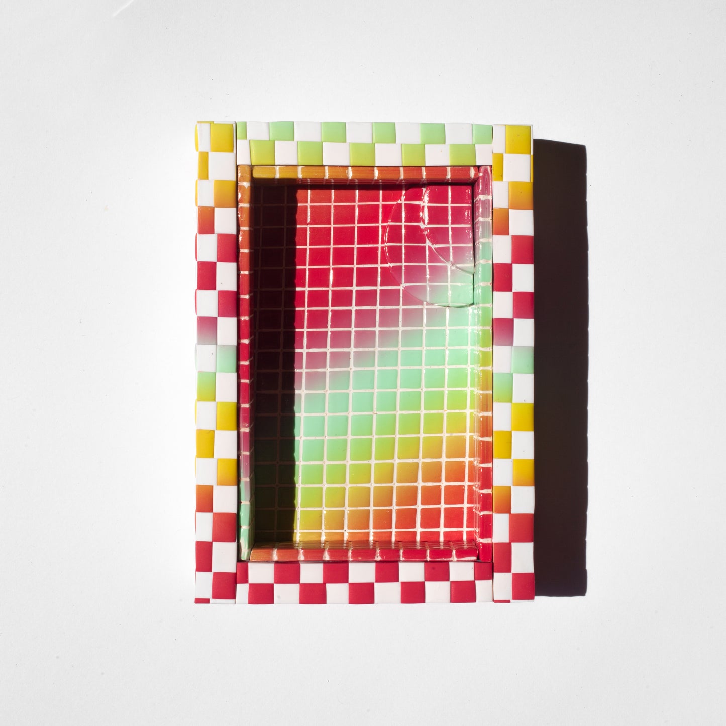 Bright Gradient / Swimming Pool Trinket Dish