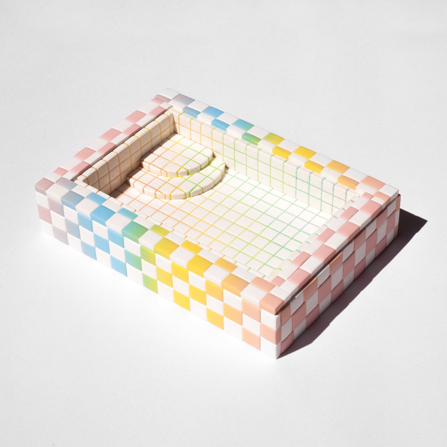 Pastel Gradient 2 / Swimming Pool Trinket Dish