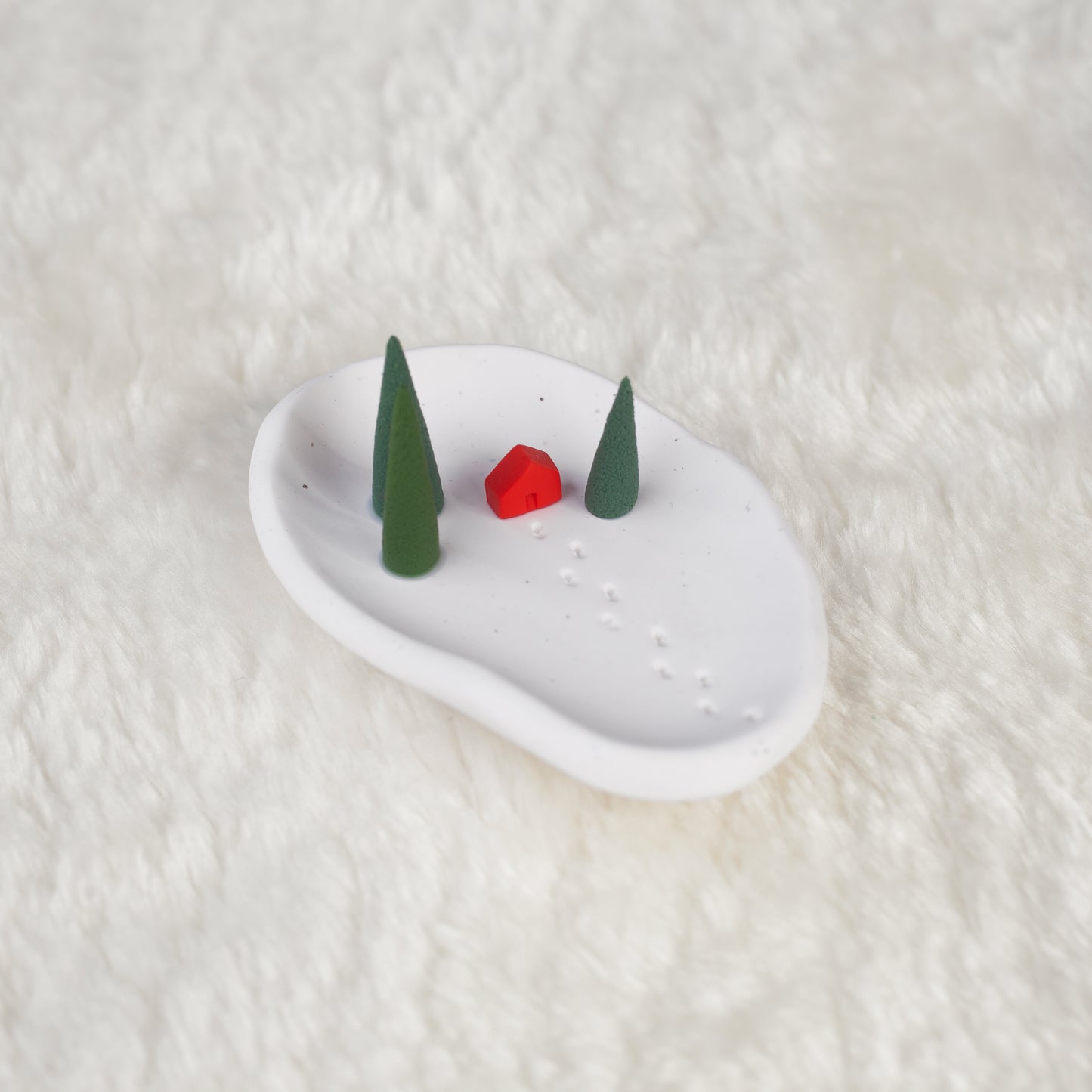 No. 9 (Set of 2) / Winter Trinket Dish