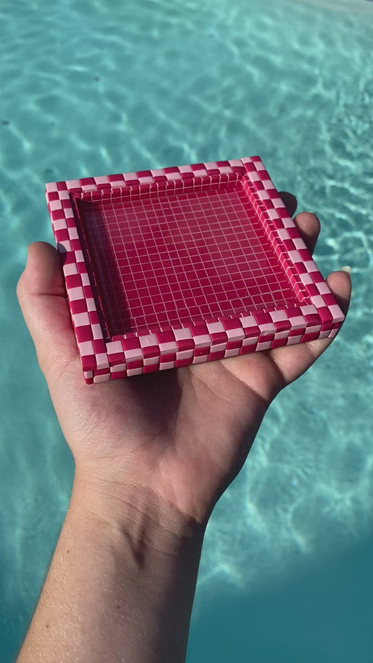 Pink and Pink / Swimming Pool Coaster