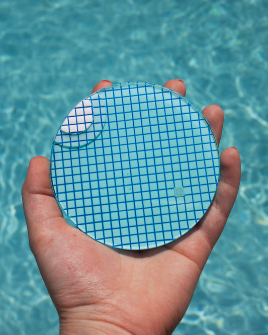 White / Swimming Pool Coaster